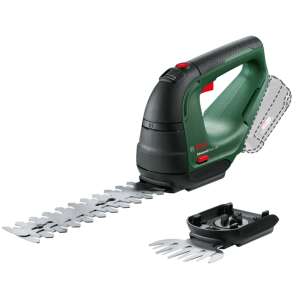 Bosch AdvancedShear 18V-10 cordless hedge trimmer and grass shear, green and black - Garden