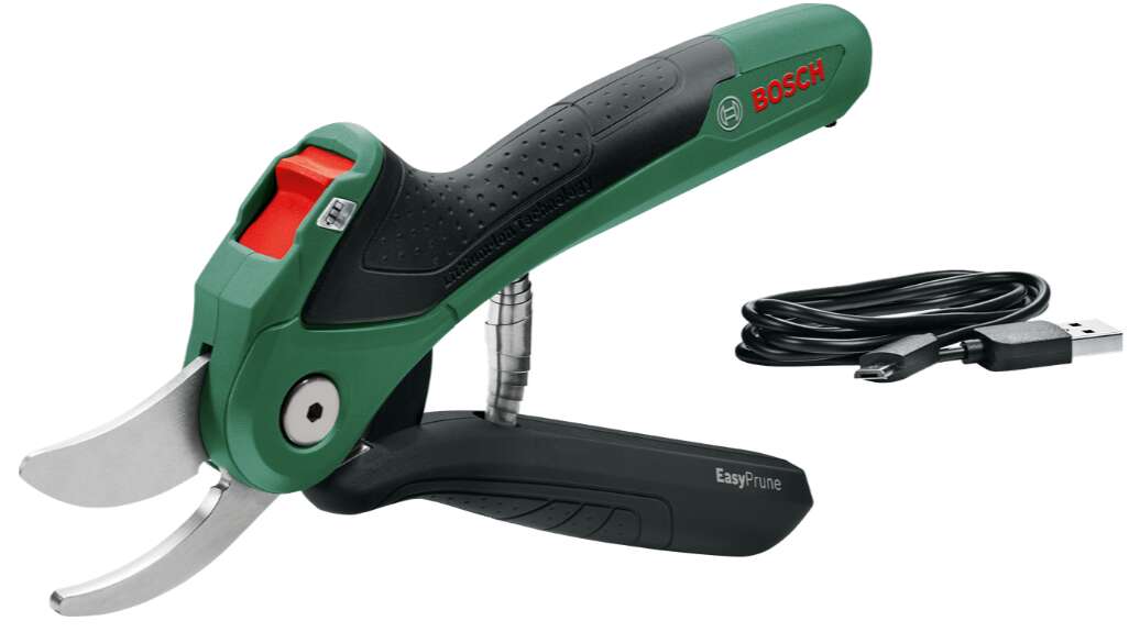 E-shop Akumulátorové nožnice Bosch EasyPrune, zeleno-čierne, 06008B2102