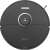 Roborock S8 robot vacuum cleaner, black, top view