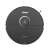 Roborock S8 robot vacuum cleaner, black, top view