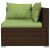 vidaXL Polyrattan Kerti Ülőgarnitúra - 3 részes - Barna 173889644