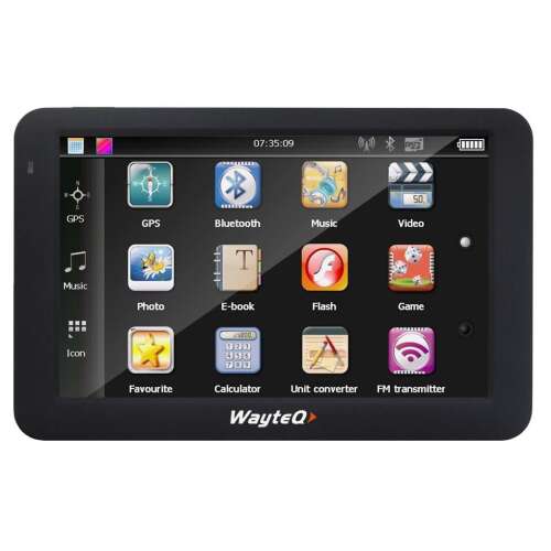 WayteQ x985BT 5" Autós Navigáció - 8GB