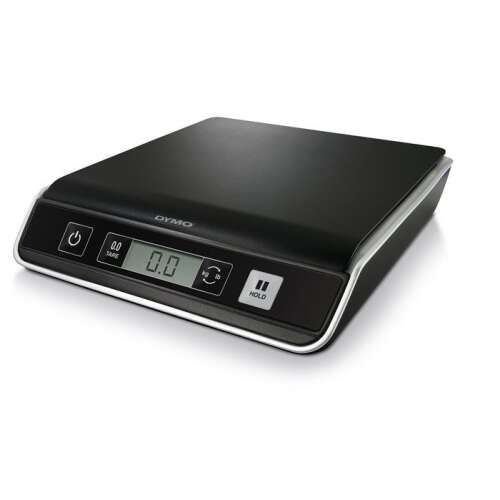 Dymo M5 digitális levélmérleg, fekete és ezüst színben, 5 kg kapacitás - Dymo