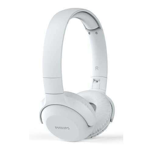 Philips UpBeat TAUH202WT/00 vezeték nélküli fülre illeszkedő fejhallgató, fehér, oldalnézet - Fejhallgató