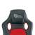 White Shark King's Throne gaming chair headrest detail
