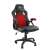 White Shark King's Throne black and red gaming chair