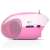 Lenco SCD-37 USB hordozható CD-s rádiómagnó rózsaszín 61097218