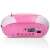Lenco SCD-37 USB tragbarer CD-Player mit Radio rosa 61097218