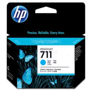 HP DesignJet 711 Cyan Ink Cartridge - Printer supply