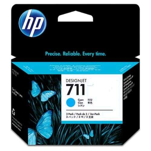 HP DesignJet 711 Cyan Ink Cartridge