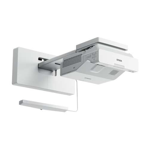 Epson EB-735Fi projektor falra szerelve távirányítóval
