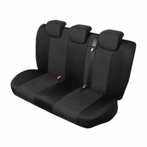 Ares Lux L/XL black rear car seat cover for cars with headrests and seatbelts - Car seat cover