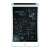 Buki drawing tablet, LCD writing tablet, reusable drawing pad, blue and white