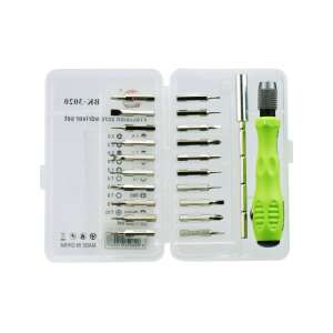 Baku BK-3020 precision screwdriver set with 20 bits, open package - Screwdriver