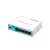 MikroTik hEX lite Routerboard, 5 port Gigabit Ethernet router, fehér, ferde nézet