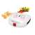 Eta Kvadro 415390000 sandwich maker, white, with grilled sandwich