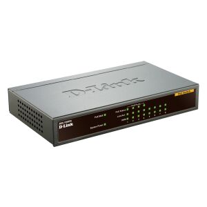 D-Link DES-1008PA 10/100Mbps 8 portos PoE switch
