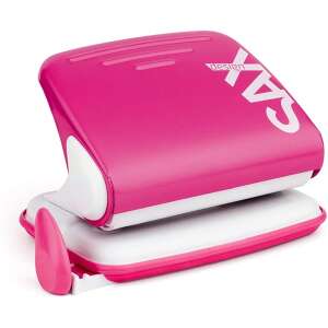 Gauritor de hârtie Sax Design roz - Perforatori de hârtii