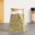 Quasar & Co. Piramis glass container with bamboo lid filled with mung beans