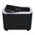 Platinet PMG094 Bluetooth speaker in black, angled view with charging dock