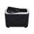 Platinet PMG094 Bluetooth speaker in black, angled view with charging dock