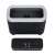 Platinet PMG094 Bluetooth speaker in black, top view with charging dock