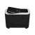 Platinet PMG094 Bluetooth speaker in black, angled view with charging dock