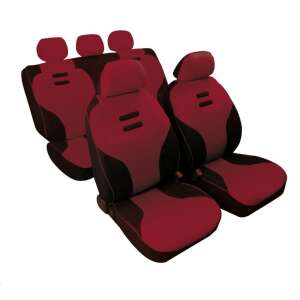 Lampa Kynox 9 piece car seat cover set in black and red - Car seat cover