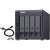 QNAP TR-004 4-bay external RAID hard drive enclosure, black, with accessories