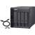 QNAP TR-004 4-bay external RAID hard drive enclosure, black, with accessories