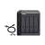 QNAP TR-004 4-bay external RAID hard drive enclosure, black, with accessories