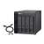 QNAP TR-004 4-bay external RAID hard drive enclosure, black, with accessories
