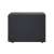 QNAP TR-004 4-bay external RAID hard drive enclosure, black, side view