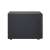 QNAP TR-004 4-bay external RAID hard drive enclosure, black, side view