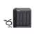 QNAP TR-004 4-bay external RAID hard drive enclosure, black, with accessories