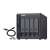 QNAP TR-004 4-bay external RAID hard drive enclosure, black, with accessories