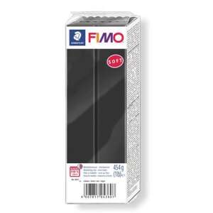 FIMO "Soft" égethető gyurma 454g fekete  (8021-9 / FM80219) 61110021 Gyurmák - 1 000,00 Ft - 5 000,00 Ft