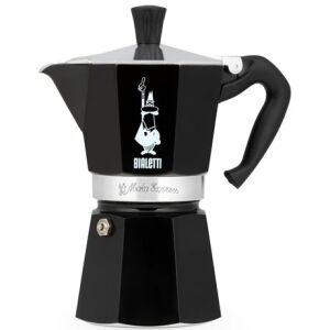 Bialetti Moka Express Черна кафеварка за еспресо за 6 чаши - Bialetti