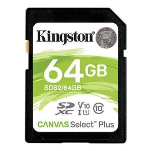 Kingston Canvas Select Plus 64GB SDXC memóriakártya - Kingston