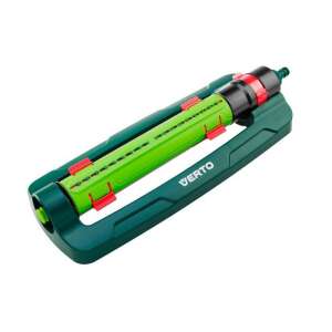 Aspersor oscilant Verto 15G772, verde și roșu, 18 duze - Irigare