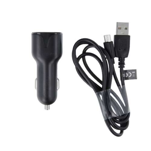 Maxlife 2xUSB autós töltő MXCC-01 micro USB kábellel