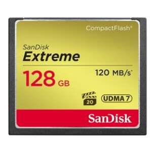 SanDisk Extreme 128GB CompactFlash Speicherkarte - SanDisk