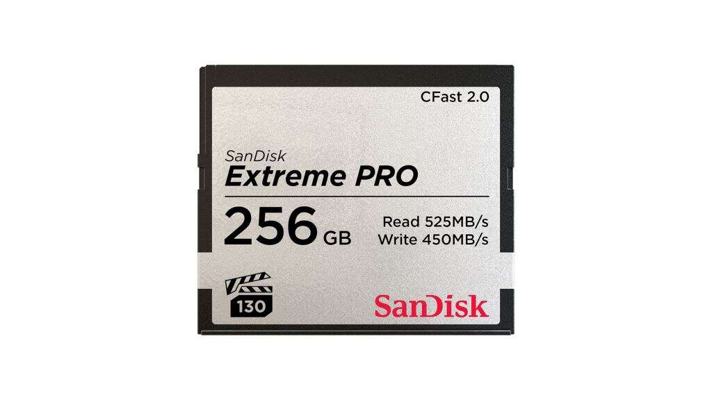 256gb compact flash sandisk cfast 2.0 extreme pro (sdcfsp-256g-g4...