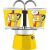 Bialetti 1405/MR mini Express Lichtenstein Stovetop Coffee Maker, 2-cup, Yellow 91207277