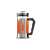 Bialetti Omino French Press do kawy, 1 litr, stal nierdzewna i szkło