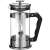 Bialetti Omino French Press do kawy, 1 litr, stal nierdzewna i szkło