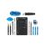Conținutul iFixit Pro Tech Toolkit: biți, șurubelnițe și instrumente de deschidere