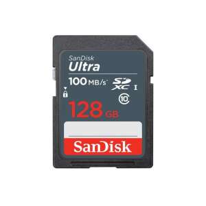 SanDisk Ultra 128GB SDXC memóriakártya, Class 10, 100MB/s olvasási sebesség - SanDisk