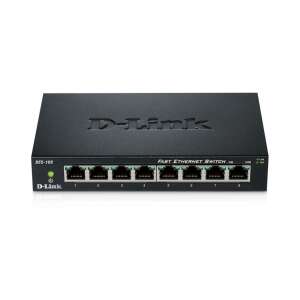 D-Link DES-108 8-портов превключвател Fast Ethernet - D-Link Превключвател