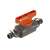Gardena 13 mm (1/2") Absperrventil für Micro-Drip-System, Schnellanschluss, Wasserregelung